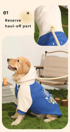 HOOPET Dog Clothes Fall and Winter Models Labrador Dogs Border Collie Pet Clothing Spring and Large Dog Sweater Winter