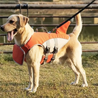 Dog Swimming Life Jacket Shark Fin Shape Safety Vest for Dog in Summer Adjustable in Pool or Surfing Drifting Dog Life Vest