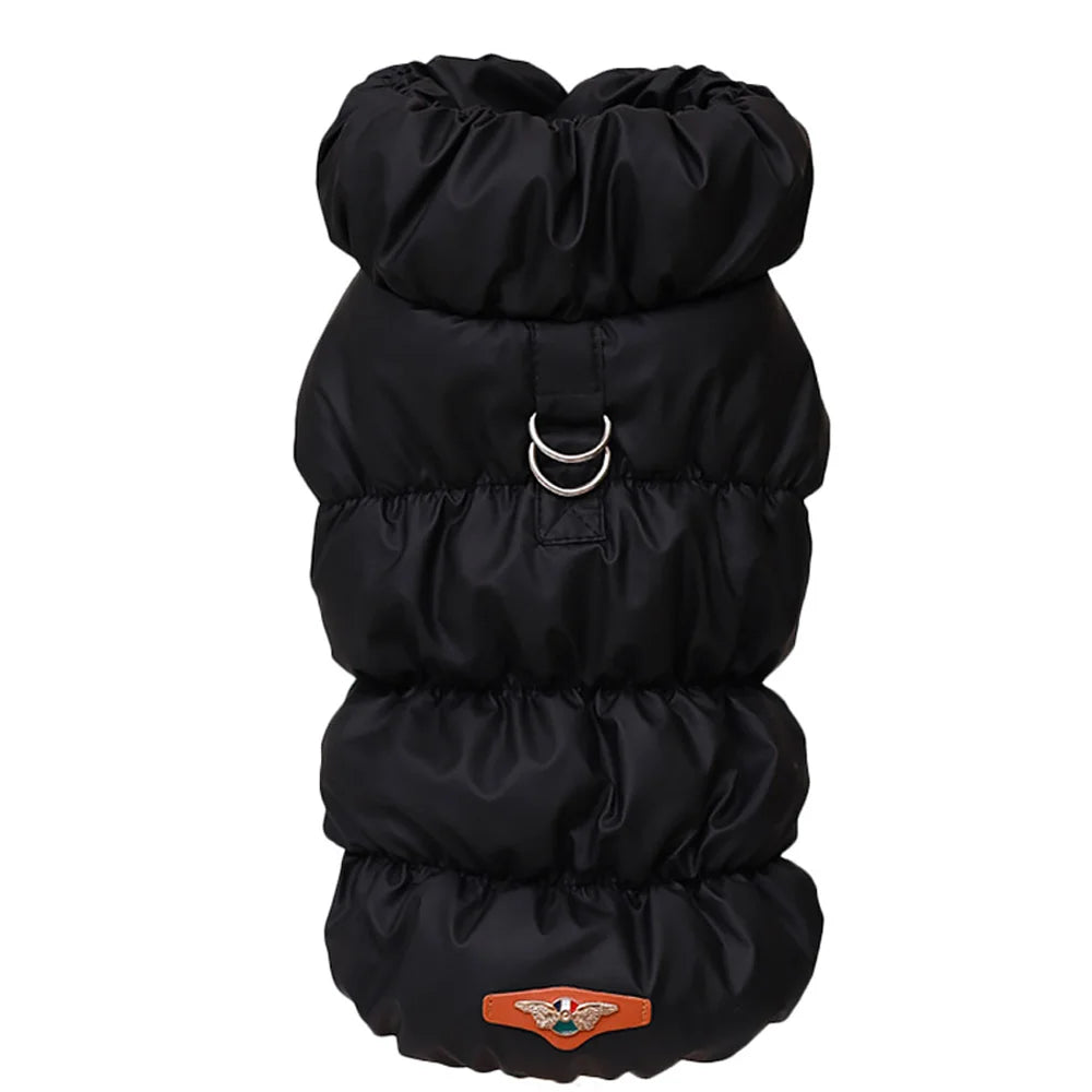 Soft Warm Dog Clothes Winter Padded Puppy Cat Coat Jacket For Small Medium Dogs