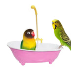 Hanging Parrot Bath Tub