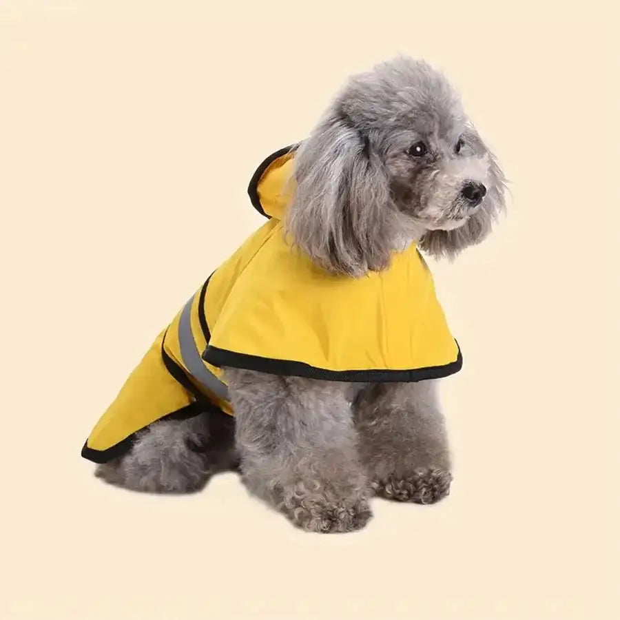 Adjustable Waterproof Dog Raincoat - Windproof & Comfortable Pet Jacket for Small to Large Breeds