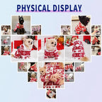 S-4XL Dog Pajamas for Small Medium Dogs Elk Printed Puppy Jumpsuit Winter Warm Pet Christmas Clothing Coral Velvet Sleepwear