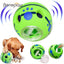 Benepaw Giggle Ball - Treat-Dispensing Puzzle Toy with Squeaky Sounds for All Dog Sizes