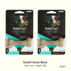 Durable Chew Bone for Dogs - Tough Nylon-Wood Dental Toy (All Sizes)