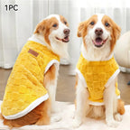 Big Dogs Clothes Winter Warm Sweater S-6XL Size Pet Clothing Golden Retriever Dog Coats Sweatshirt Pets Puppy Pullover Vest