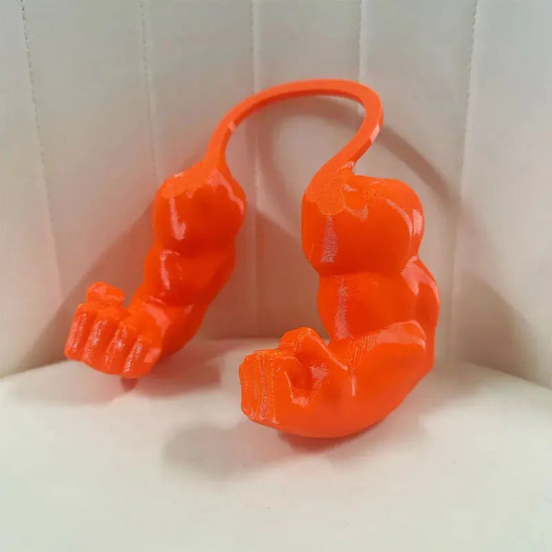 Funny Cat Muscle Arm Clothing Decoration Props 3D Printed Pet Interactive Neck Hanging Toy Role-playing Accessories Birthday Toy