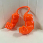 Funny Cat Muscle Arm Clothing Decoration Props 3D Printed Pet Interactive Neck Hanging Toy Role-playing Accessories Birthday Toy