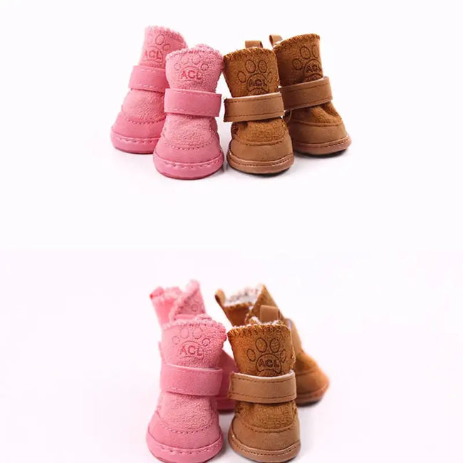 Cozy Winter Dog Shoes: Keep Your Pup's Paws Warm & Stylish! ❄️🐾 Main Image