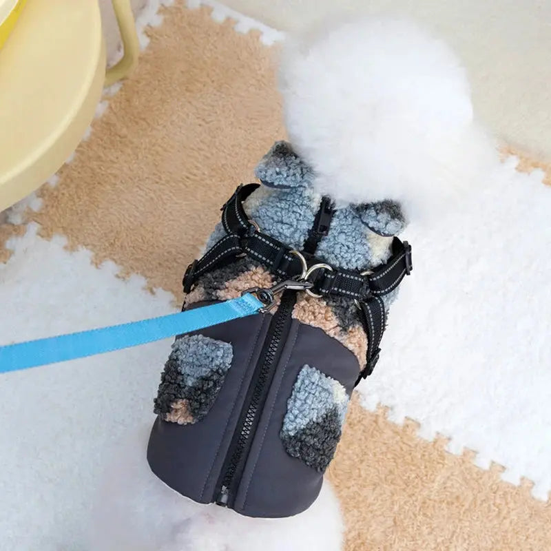 Winter Warm Pet Dog Jacket Thickened Pet Clothes for Small Medium Dogs Fleece Puppy Coat Yorkie Chihuahua Coat Dog Accessories