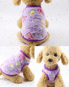 Cartoon Fleece Pet Cat Clothes Winter Warm Pet Dog Vest Puppy Cat Sweater Dog Clothes For Small Dogs Cats Coat Jacket Pet Outfit