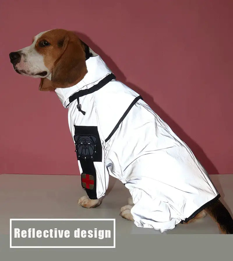 Outdoor Large Dog Raincoat: Stylish Protection for All Weather! ☔🐾