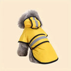 Adjustable Waterproof Dog Raincoat - Windproof & Comfortable Pet Jacket for Small to Large Breeds