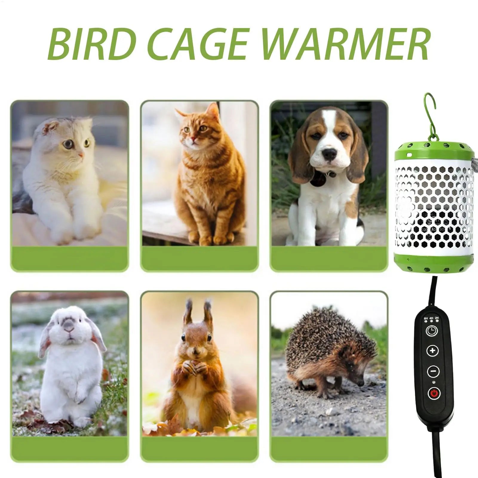 Bird & Poultry Cage Heat Lamp