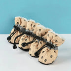 4pcs/set Durable Waterproof Winter Pet Dog Shoes Anti-slip Thick Pet Footwear Puppy Dogs Socks Booties