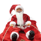 Pet Christmas Clothes Santa Claus Dog Costume Puppy Coat Jacket Suit with Cap Clothing Cosplay For Small Medium Large Dogs Cats
