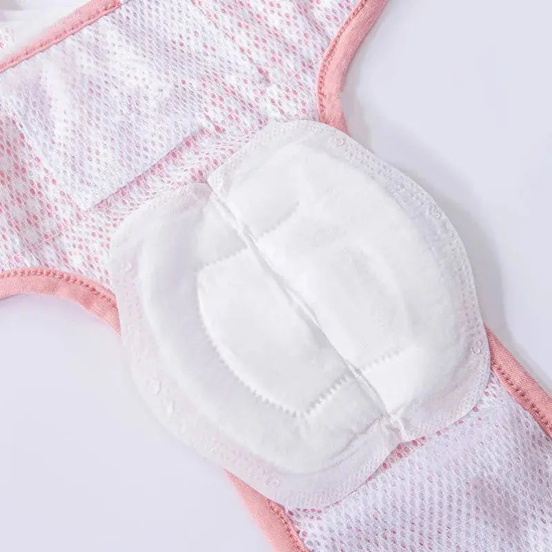 Washable Female Dog Diapers Suspenders Plaid Pet Physiological Pants Dog Shorts for Small Dogs Pet Products Cute Dog Underwear