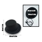 Festival Dog Hat Dogs Cat Wedding Party Gentleman Hats Caps For Puppy Kitten Headwear Pet Halloween Photo Prop Top Hat Accessory