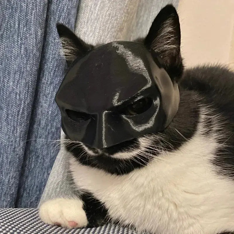 New Bat Cat Avenger Mask 3d Printed Cosplay Costume Helmet Toy Halloween Party Headwear Pet Dog Mask Helmet Prop