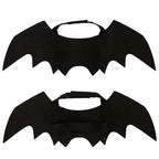 Pet Halloween Cosplay Costume for Dogs Cats Puppy Kittens Black Bat Wings