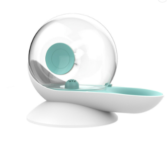 Pet snail design Auto water dispenser bowl for dogs and cat 2.8L  Green Hover Image