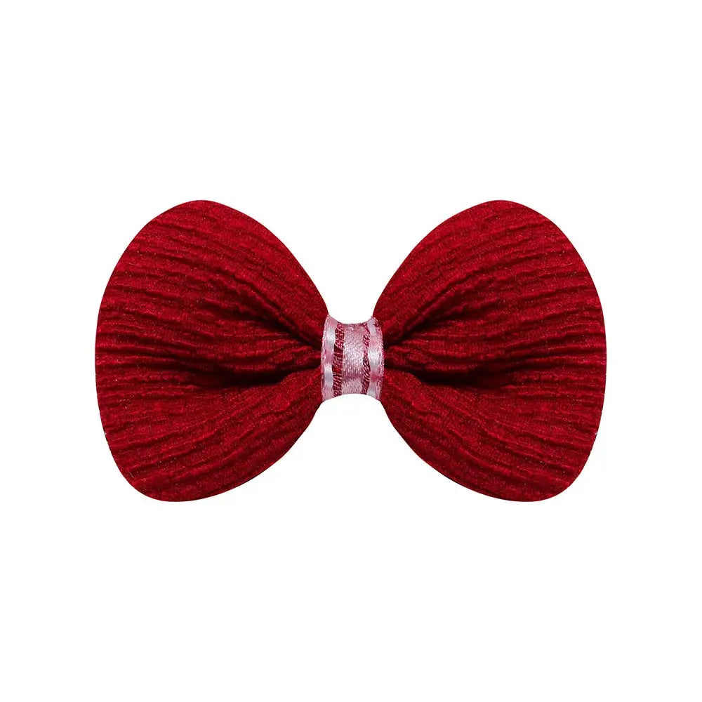 20PCS Cute Pet Dog Hairpin Cat Dog Solid Color Plaid Bow Hair Clips for Dogs Boutique Clips Dog Grooming Hair Accessories