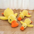 Dog Calming Duck Pet Plush Toy with Quacking Sound Calming Duck Dog Toy Pillow Toy Dog Stuffed Animals Chew Toy for Dogs