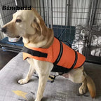 Dog Life Jacket - Reflective, Adjustable Safety Vest with Enhanced Buoyancy for Large Dogs