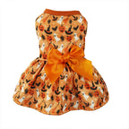 SpookyPumpkin 2-in-1 Pet Costume - Bat Wing Dress with Matching Hat for Halloween & Cosplay (S-XL)