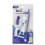 Pet Toothpaste Toothbrush Dog Cat Teeth Cleaning Dog Cat Fingertips Cat Dog Disposable Toothbrush Toothpaste Set