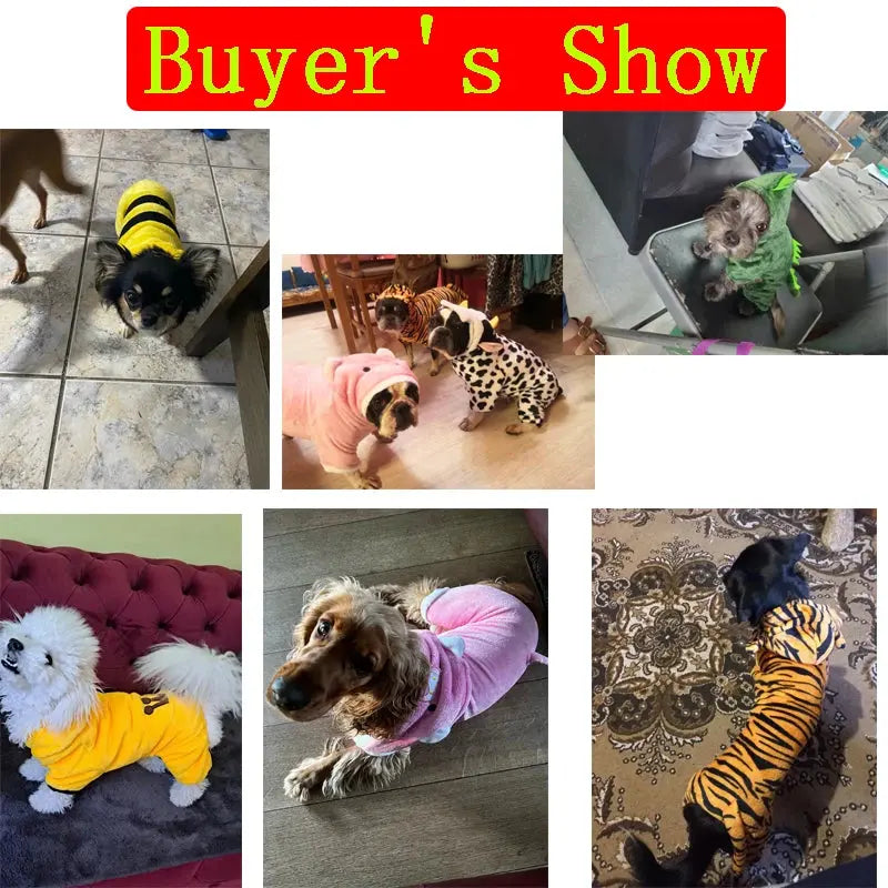 Pet Dog Clothes Soft Warm Fleece Dogs Jumpsuits Pet Clothing for Small Dogs Puppy Cats Clothes Chihuahua Yorkshire Costume Coat