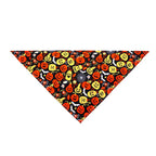 1 Pc Pet Dog Halloween Costume Scarf Dog Bandana Accessories Pumpkin Skull Bat Ghost Pattern Small Dog Cat Dog Bib Pet Supplies