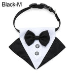 For Large and Medium Dogs Tuxedo Dog Suit and Bandana Set Dogs Tuxedo Suit Dog Prince Bow Tie Shirt Formal Dog Weeding Attire