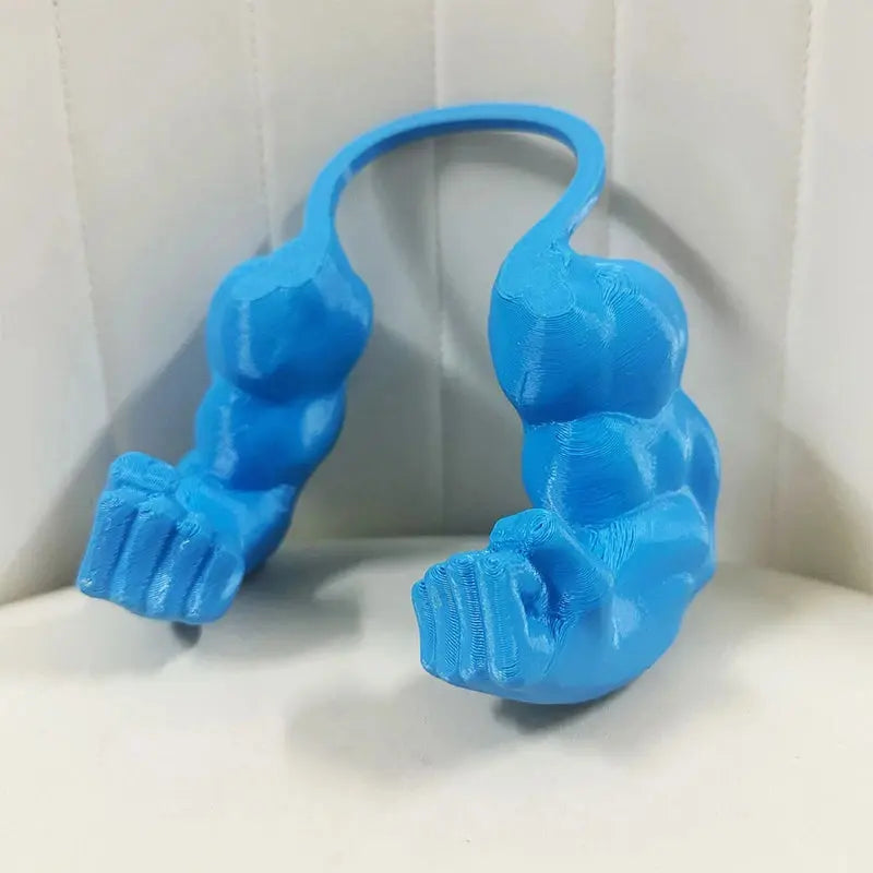 Funny Cat Muscle Arm Clothing Decoration Props 3D Printed Pet Interactive Neck Hanging Toy Role-playing Accessories Birthday Toy