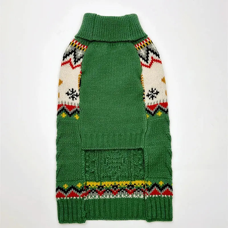 Dog Winter Clothes Pet Christmas Red Sweaters Sleeveless Gingerbread Reindeer Pattern Soft Warm Fall Winter Cats Dogs Clothes