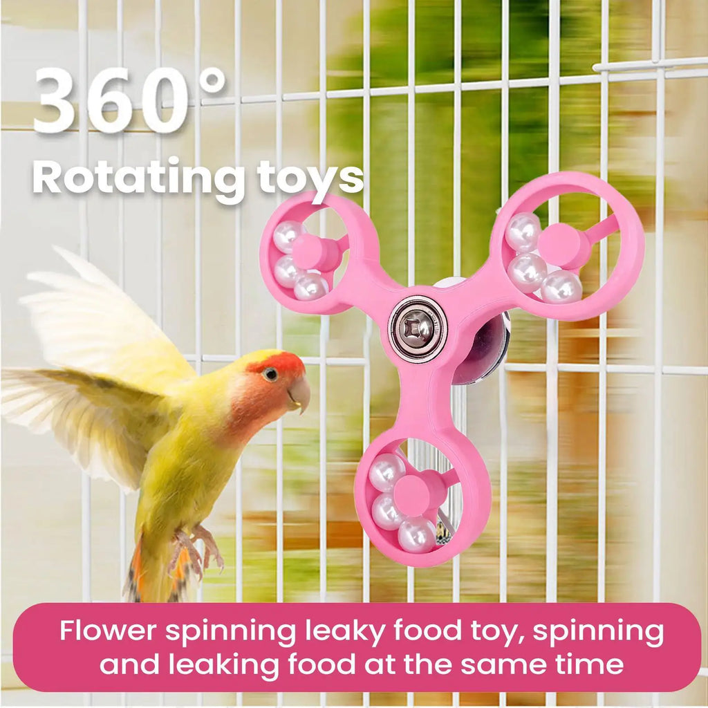 Rotating Bird Spinner Toy