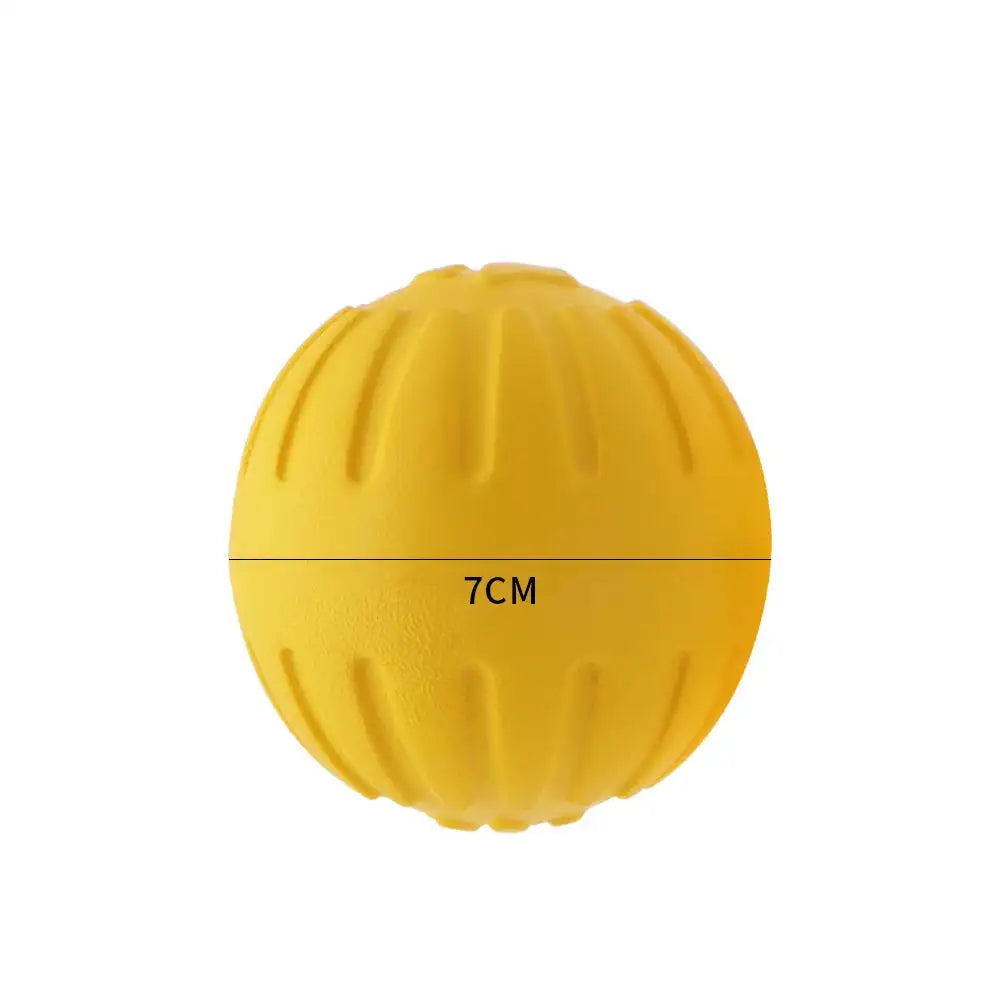 Indestructible Rubber Chew Ball - 7cm/9cm Dog Toy for All Sizes
