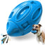 Squeaky Dog Toys for Aggressive Chewers - Rubber Chew Ball for Teeth Grinding & Cleaning