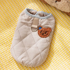 CozyPaws 2025 Dog Cardigan - 100% Cotton Winter Coat for Chihuahua & French Bulldog