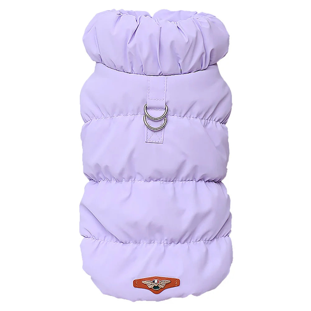 Soft Warm Dog Clothes Winter Padded Puppy Cat Coat Jacket For Small Medium Dogs