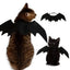 Pet Halloween Cosplay Costume for Dogs Cats Puppy Kittens Black Bat Wings