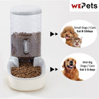 Water & Food Dispenser Food feeding bowl (Per Set)