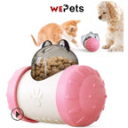 Dog Food dispenser cat tumble Toy Feeding toy