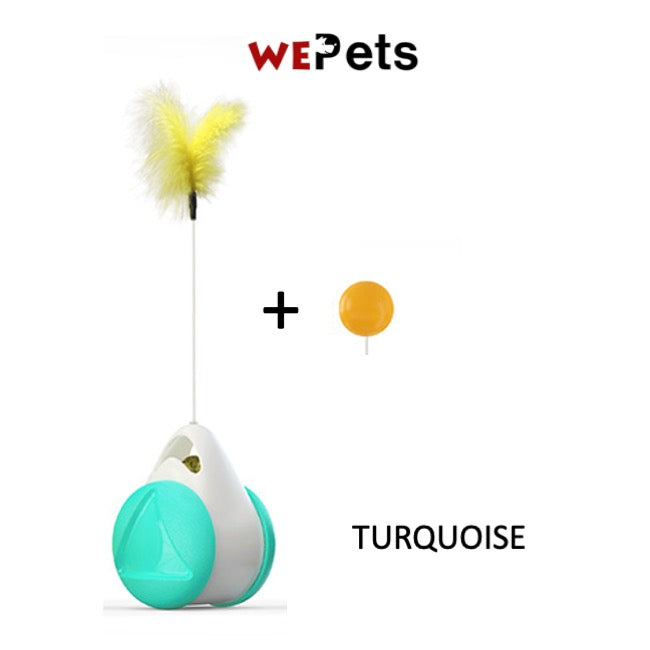 [Mouse Design] Interactive Cat Toy Treat Dispenser tumble toy