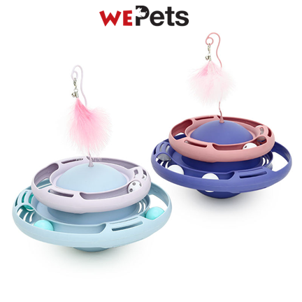 Cat tumbler toy with teaser Hover Image