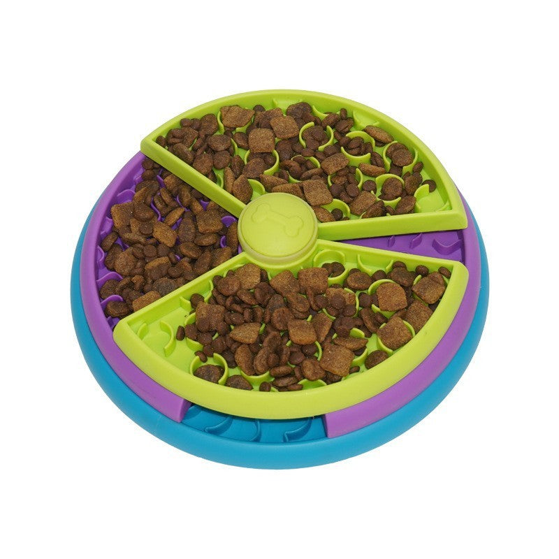 Slow Feeder Anti-Choking Bowl - 3 Layer Puzzle Pet Feeder