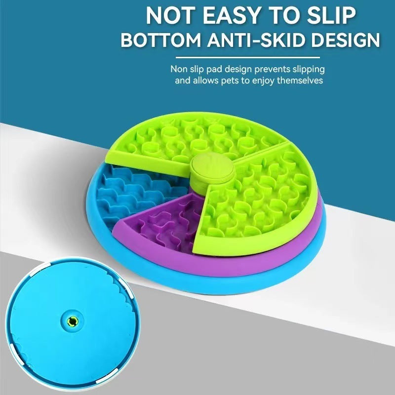 Slow Feeder Anti-Choking Bowl - 3 Layer Puzzle Pet Feeder