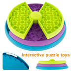 Slow Feeder Anti-Choking Bowl - 3 Layer Puzzle Pet Feeder