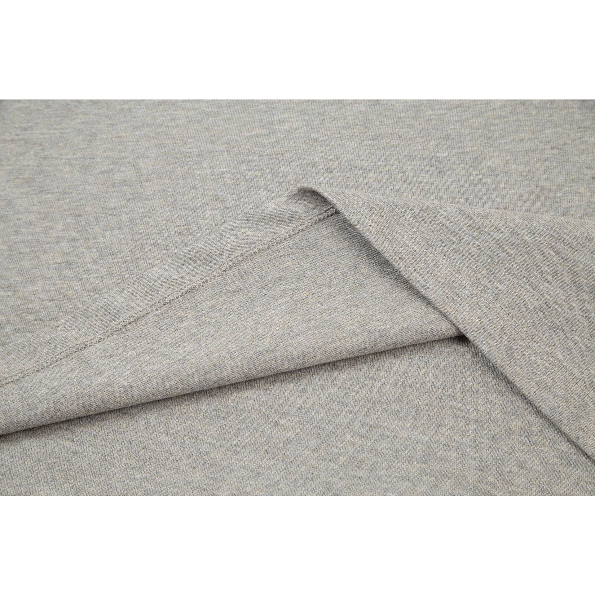 Fog Essentials T Shirts Spring/Summer FOG Season 9 Double Line Plastic Letter V-Neck Short Sleeves