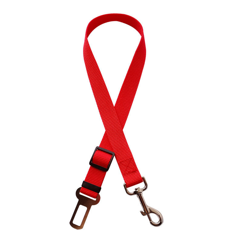 Pet Car Seat Belt for Dogs and Cats– Adjustable & Secure Clip