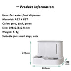Dog and Cat storage feeder and water dispenser - Green